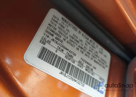 2017 Nissan Rogue Sport Sl from USA, damaged, VIN JN1BJ1CR6HW142726